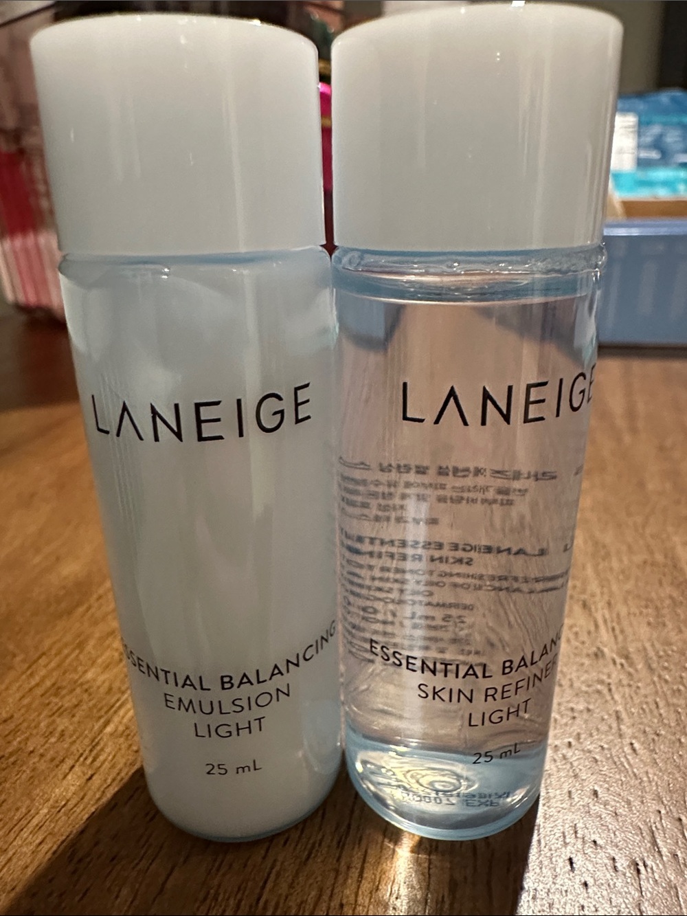 🆕 LANEIGE skin refiner light and essential balancing emulsion light 25 ml